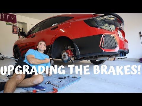 10TH GEN CIVIC GETS NEW BRAKE PADS!