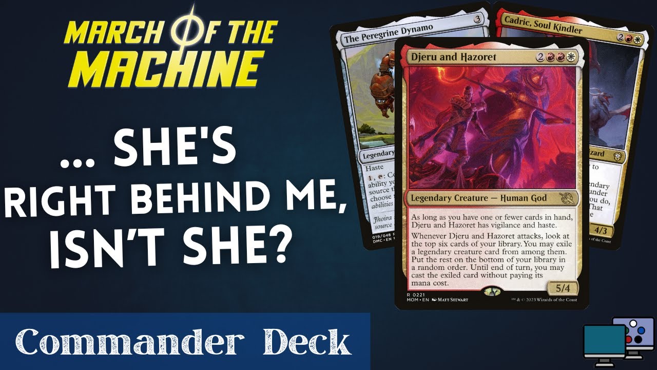 ... She's Right Behind Me, Isn't She? - Djeru and Hazoret | Commander Deck Tech