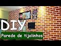 Diy: Como fazer pintura de tijolinhos