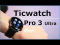 Ticwatch Pro 3 Ultra Smartwatch - Wear OS Flaggschiff mit 2 Displays und mehr Laufzeit - Moschuss.de