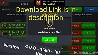 HOW TO GET CLUB VERSION AND 10K DAILY IN 8 BALL POOL ,NO VERIFICATION, NO ROOT BY TECHNO EAGLE. screenshot 5