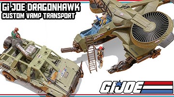 Gi Joe DragonHawk - How To - Custom Vamp Dropship