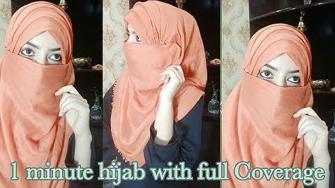 #hijab- #viral  #Easy layer hijab # tutorial  #with niqab- #summer hijab