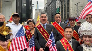 第三届纽约亚太裔传统文化大游行 美国福建同乡会共同主办