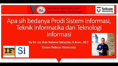 Apa sih bedanya Jurusan Sistem Informasi, Teknik Informatika dan Teknologi Informasi