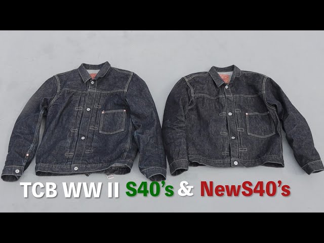 TCBジーンズ】大戦モデルS40'sが新しくなったので変更箇所を探してみ