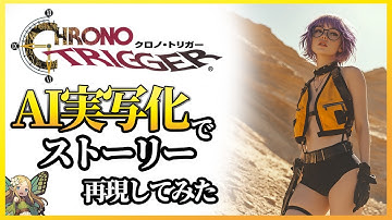 【クロノトリガー】AIで感動の名シーン(緑の夢・勇者の墓・機械の生まれたふるさと)を再現してみた（第四部 マルチイベント編）