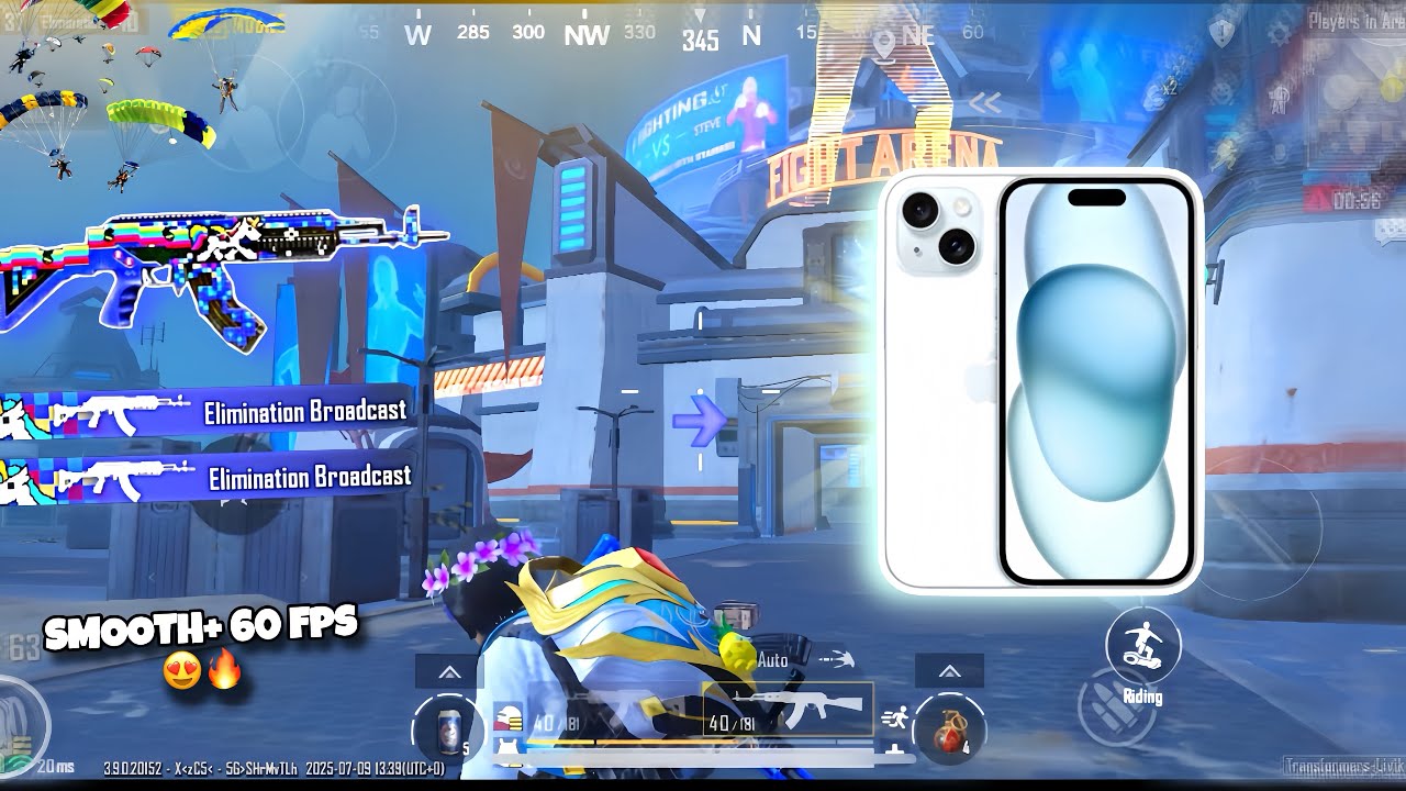 IPhone 15 Pubg Test In New Update PubgM 3.9😍 || Best Smooth Very Aggressive Gameplay 😱 ||Pubg Mobile