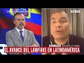 Rafael Correa: "El lawfare se fundamenta en una prensa que miente y jueces corruptos o cobardes"