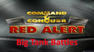 Command and Conquer Red Alert Remastered FFA (Fight for Map Control Big Tank Battles)
