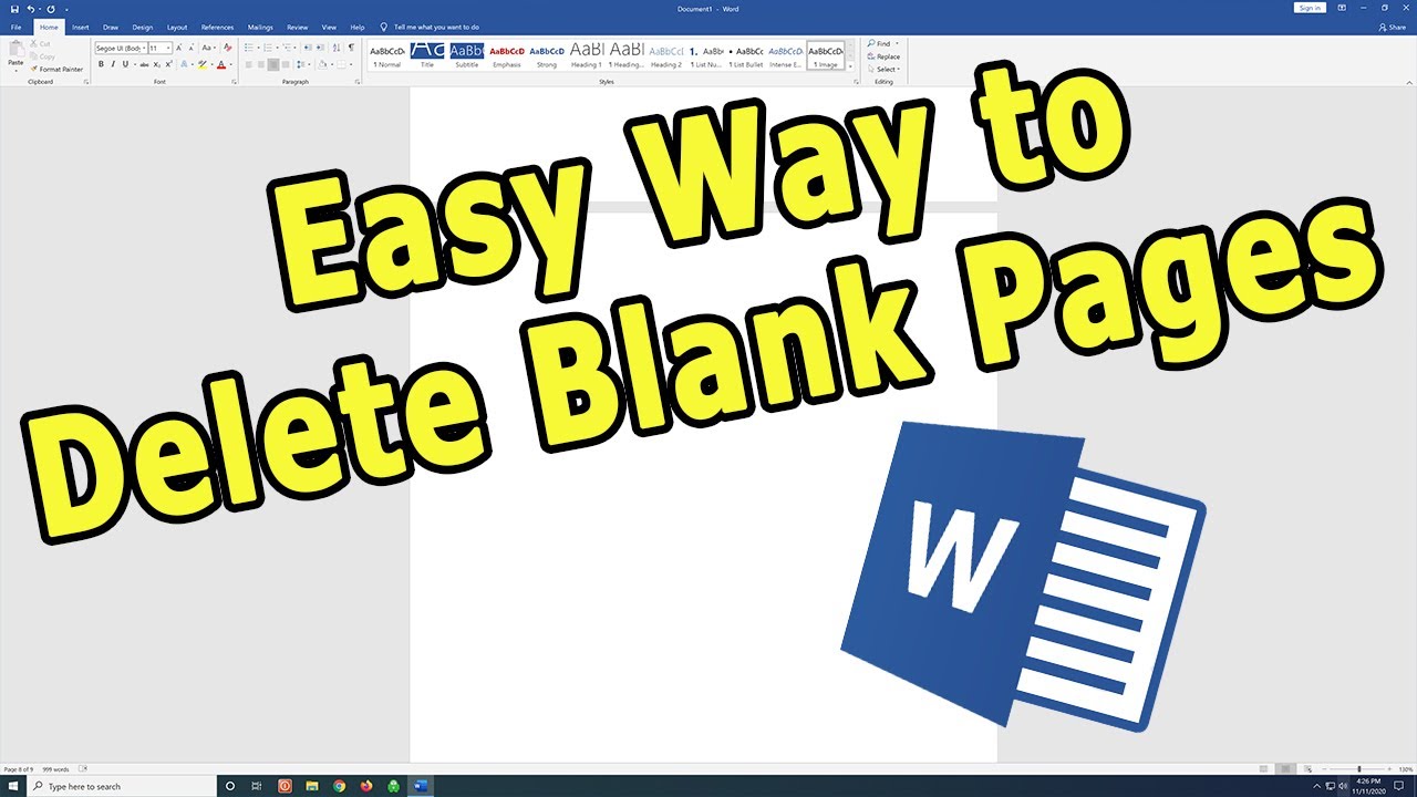 how to delete a page in microsoft word 2020 how to delete a page in microsoft word 2020