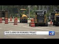 Road closing for roundabout project