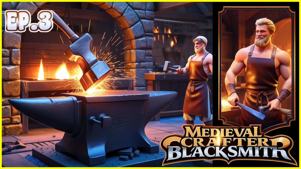 PUTEM REPARA ARME Medieval Crafter Blacksmith Ep 3
