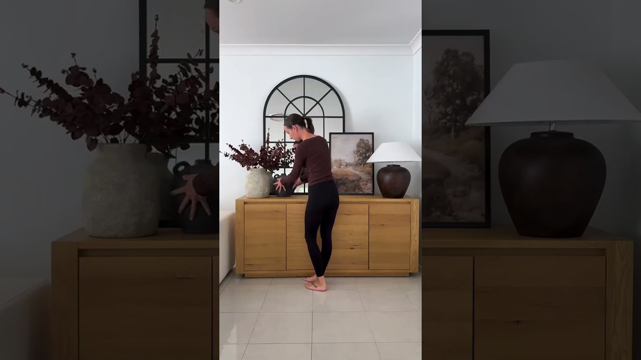 Bradley's the ultimate storage sidekick with his rustic wood, charming doors, and deep storage! 😉