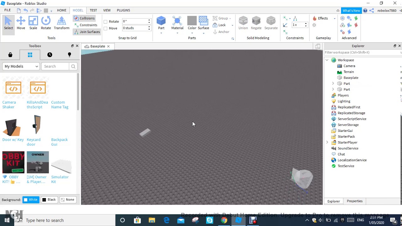 Roblox Studio How To Move Objects In Roblox Studio Went It S Not