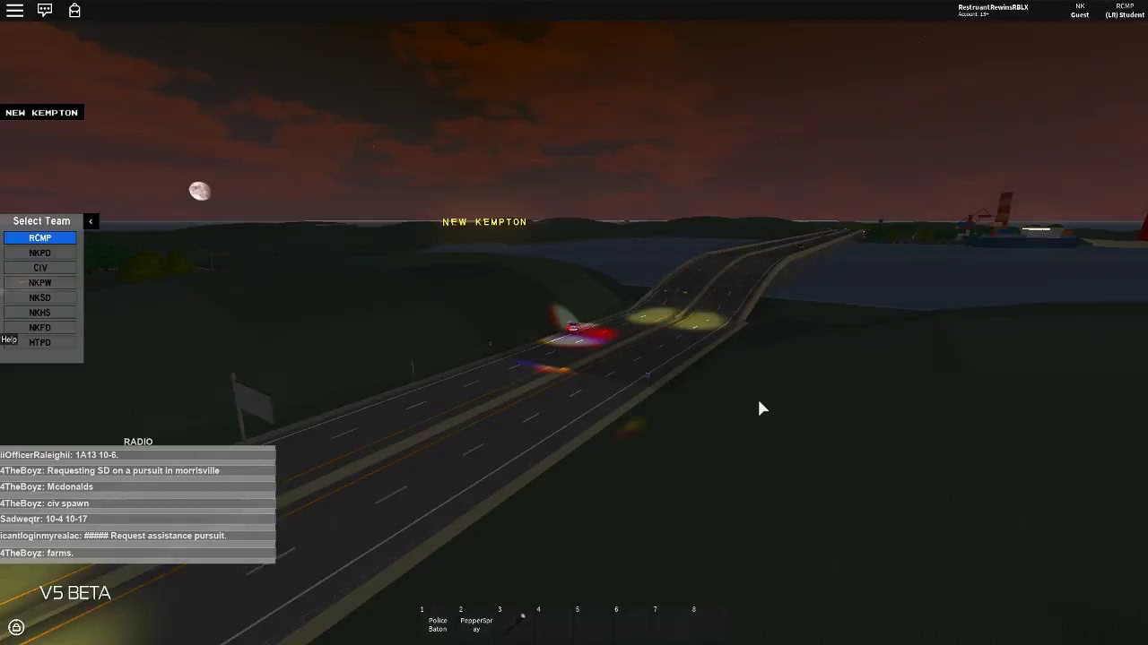 New RCMP the start of a new career (ROBLOX)