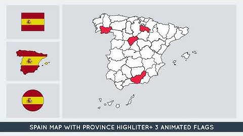 Spain Map Toolkit for After Effects  2020