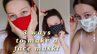 DIY: How to make the *best* face masks for COVID-19!