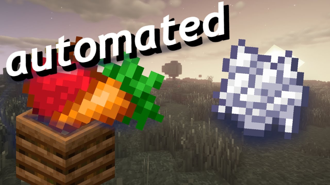 [Tutorial] AUTOMATIC Composting in Minecraft - YouTube