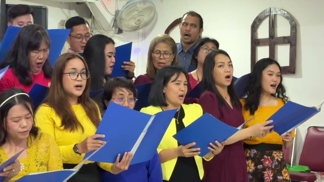 Kelahiran Yesus Dan Kasih Bagi Dunia - Paduan Suara Gabungan ( Natal ) 