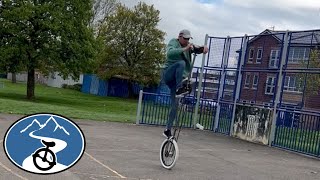 Mounting the Nimbus Performer Giraffe unicycle in 7 foot setup