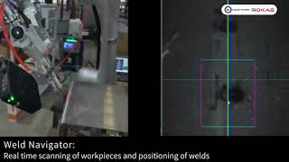 Weld Navigator® Laser Seam Tracker with ROKAE Robot | Real-Time Scanning & Seam Positioning