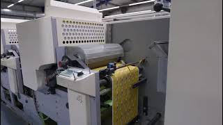 MPS EXL 410 7 colors offset and Flexo label press