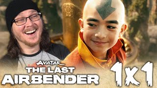 AVATAR THE LAST AIRBENDER 1x1 REACTION \& REVIEW | Aang | Live Action | Netflix