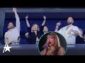 Travis Kelce Joins Gigi Hadid & Bradley Cooper For Taylor Swift’s Last Paris ‘Eras Tour’ Show