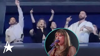 Travis Kelce Joins Gigi Hadid & Bradley Cooper For Taylor Swift’s Last Paris ‘Eras Tour’ Show