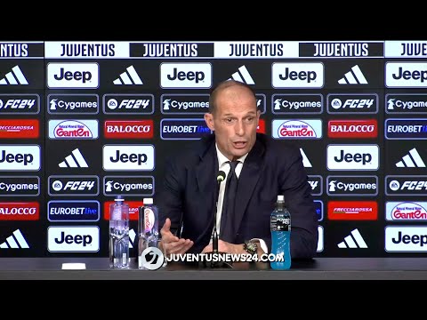 Conferenza Allegri pre Frosinone-Juve: "Chiesa non ci sarà, Rabiot a disposizione. Su Soulé dico..."