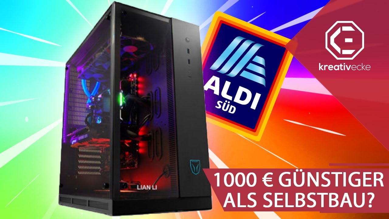 KRASS: NEUER GAMING PC von ALDI 1000 EURO BILLIGER als SELBSTBAU? Wie geht das? 