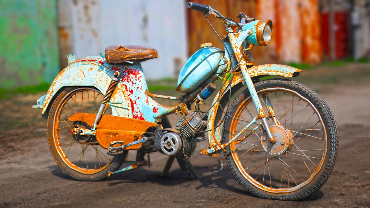 I Turned a Dead Moped Into This