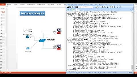 How to configure CISCO ASA Redundant Interface