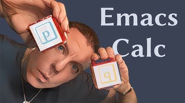 How to assign values to variables in Emacs GNU Calc