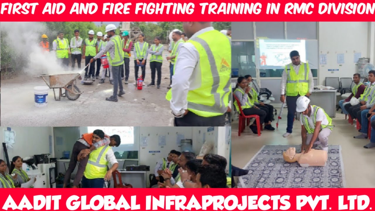 FIRST AID AND FIRE FIGHTING TRAINING IN AGIPL RMC DIVISION ||