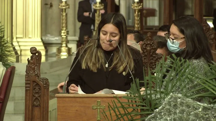 Widow delivers heart-wrenching eulogy for NYPD Det...