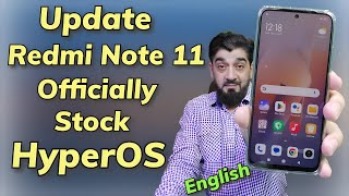 Update Officially Redmi Note 11 To Stock HyperOS English