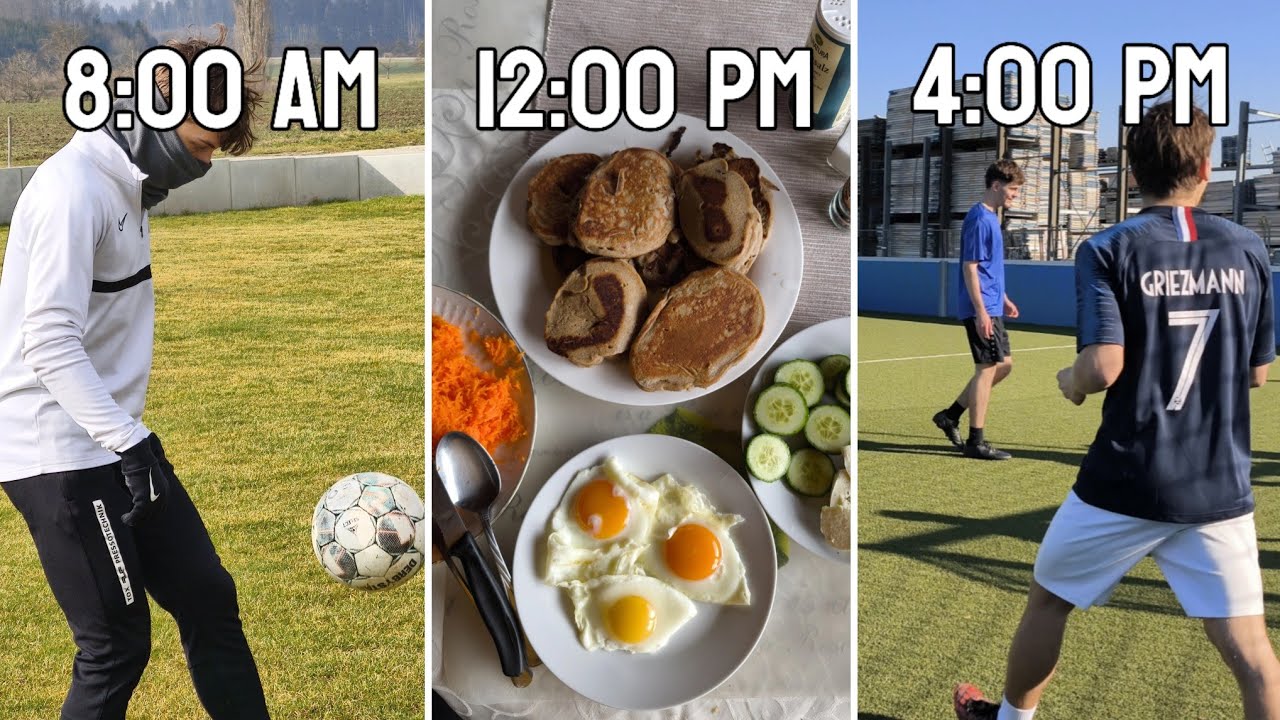 How I Actually Improve Every Day – Footballer Routine! - YouTube