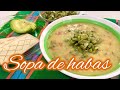 COMO HACER  SOPA DE HABAS EN OLLA EXPRESS! FÁCIL Y RÁPIDO! 👩🏼‍🍳👍🏼😋