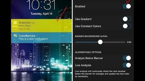 How to install ColorBanner iOS 9.3.3-9.2 - Coloring notifications with the colors of the icons