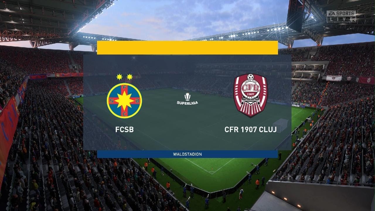 CFR Cluj 0 vs 0 Steaua (FCSB) 