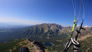 Paragliding High Tatras Slovakia 10.09.2023 Niviuk Artik R