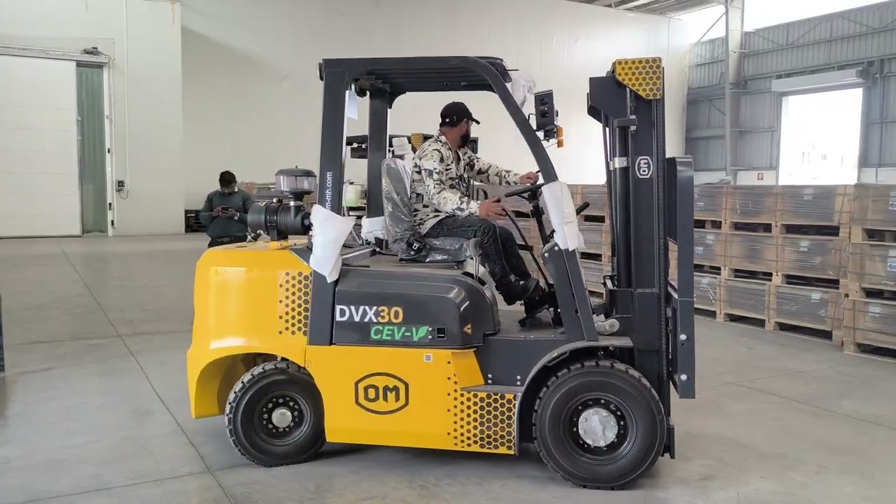 OM DVX30 CEV-V 2026 New Model Forklift 3 Ton || Mahindra Engine | OM (VOLTAS) Forklift Diesel Engine