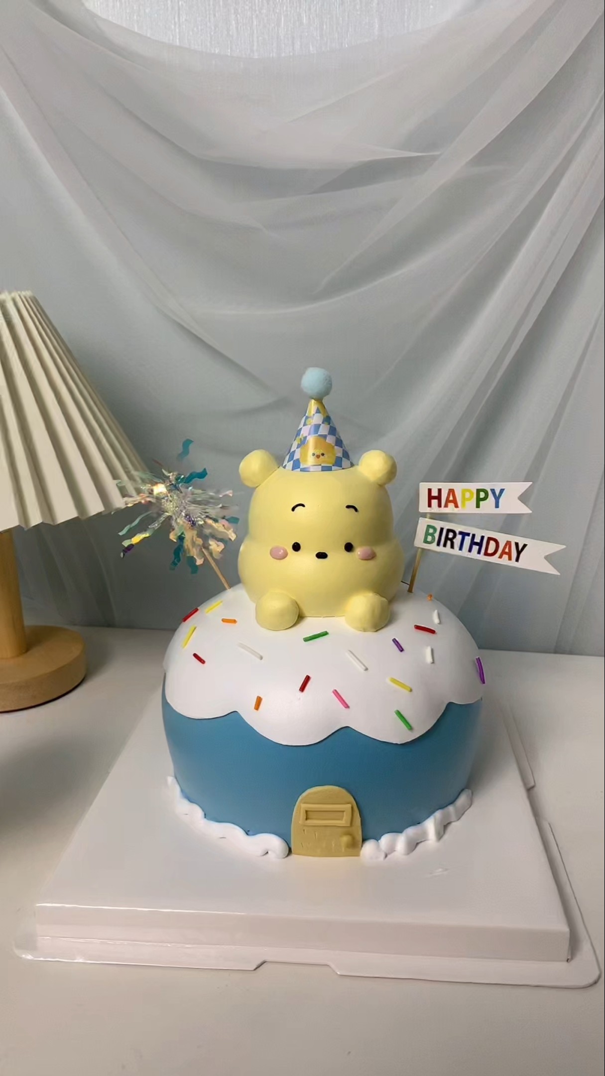 Winnie the Pooh ? Eggs Production Process Cartoon Cake Cake Training  #shorts