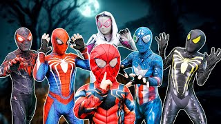 ALL New SPIDER-MAN vs NEW BAD HERO || SPECIAL LIVE ACTION STORY - ONE DAY of KID SPIDER MAN