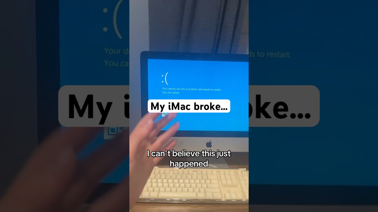 My iMac Crashed… 