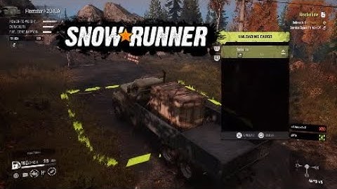 SnowRunner - Rockslide - Part 2 - Task - Black River