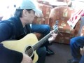 LUIS ANGEL TOCANDO UNA CANCION PARA SUS FANS!!! EN PERU!!!