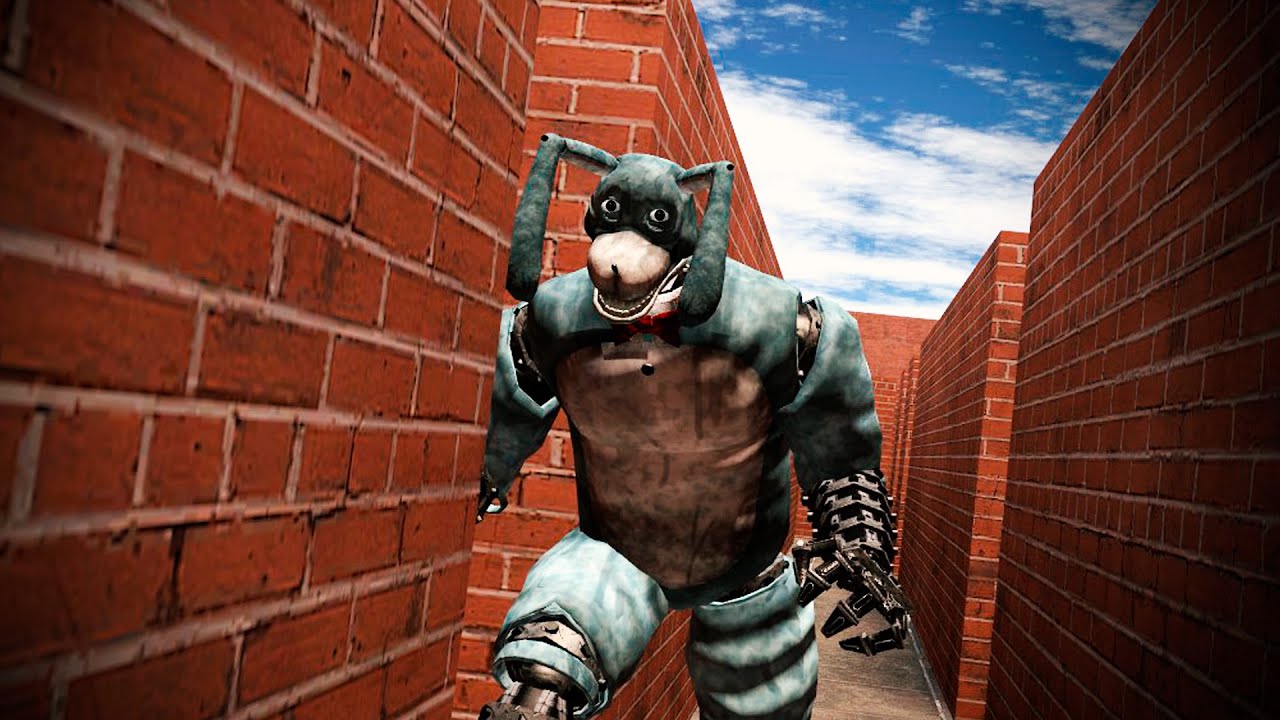 O NEXTBOT 3D MAIS ASSUSTADOR NO LABIRINTO DO GMOD!